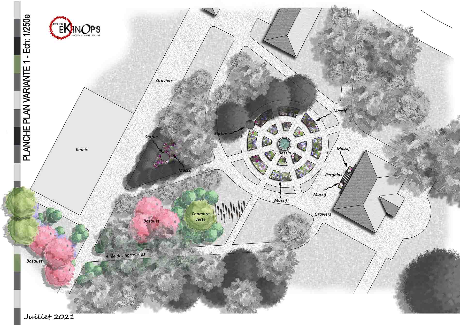 Réhabilitation d'un jardin historique - 2021