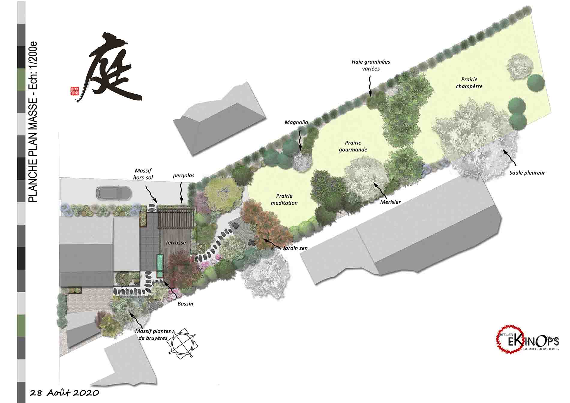 Jardin style japonisant - 2020