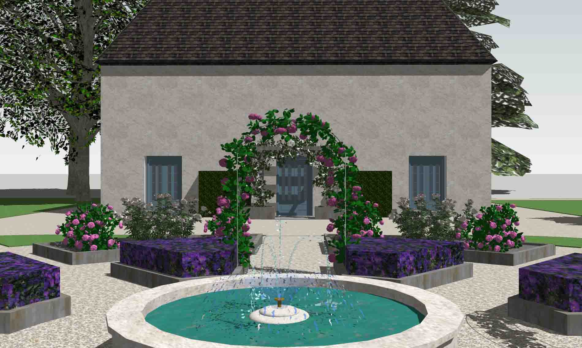 Réhabilitation d'un jardin historique - 2021