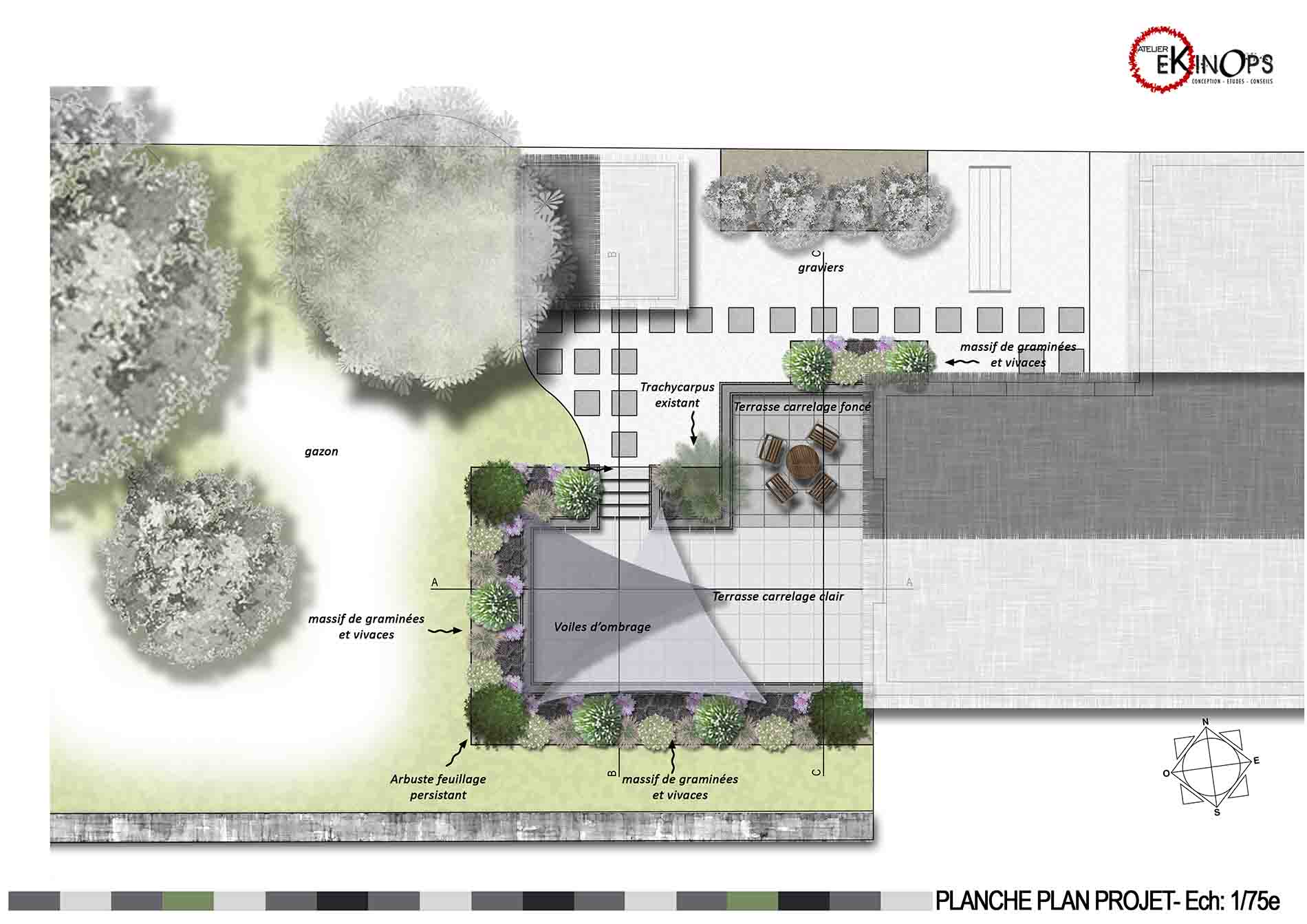 Terrasse contemporaine - 2020