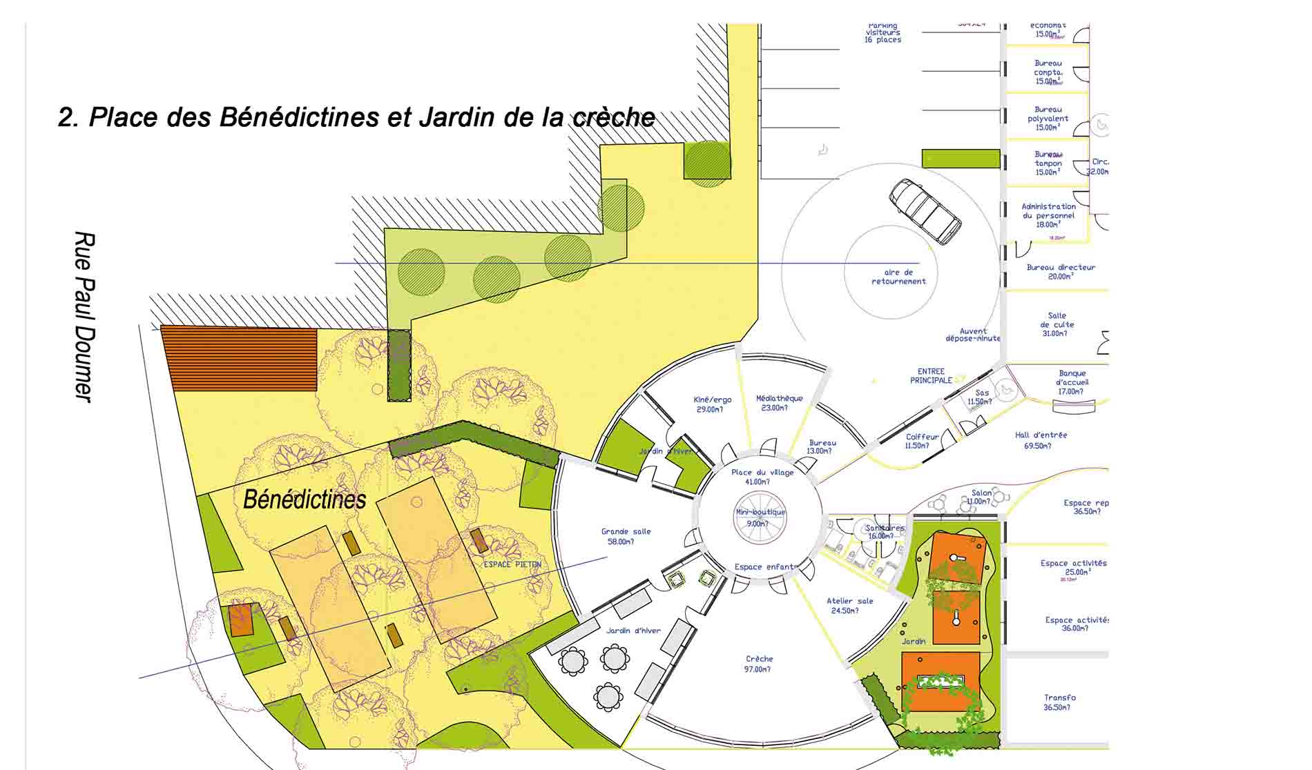Espace multigénérationnel - Montargis - THAPD - 2012